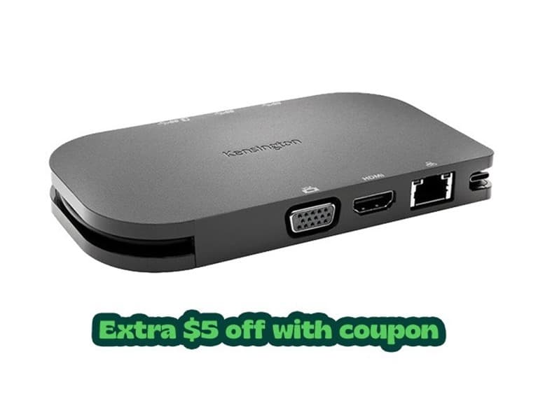 Kensington 4K Dock with Pass-Through Charging