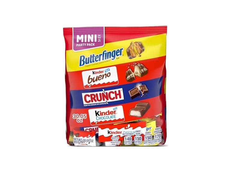 Butterfinger Kinder Bueno Crunch Variety