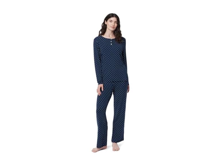 Amazon Essentials Women Long Sleeve Henley Set