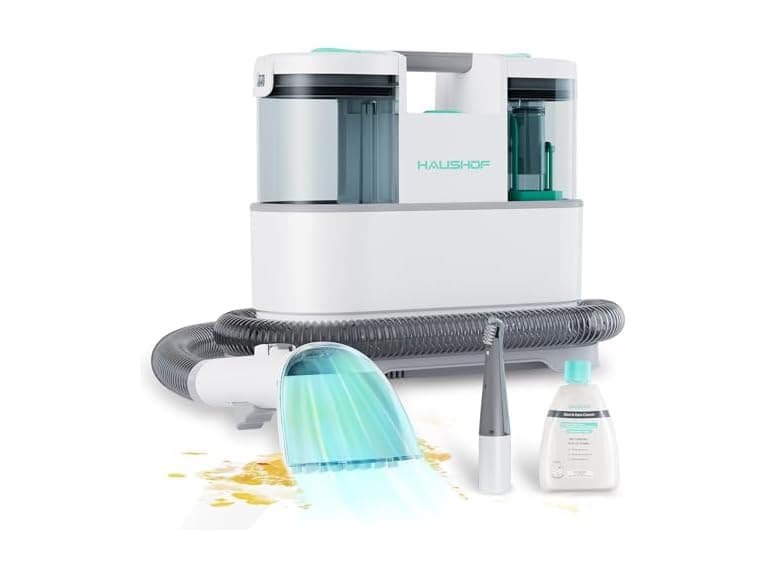 HAUSHOF Portable Carpet Cleaner Pink