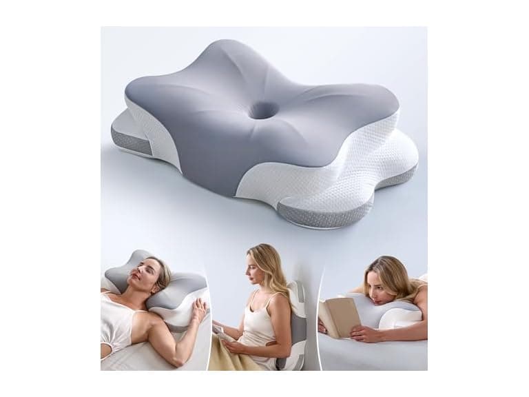 CloudCoz 5X Support Ergonomic Contour Pillow