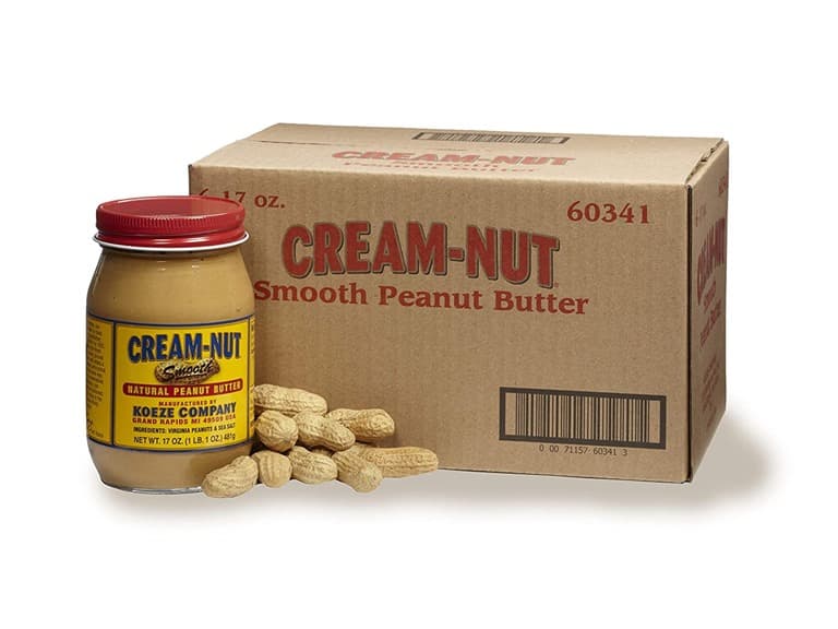 (6 Pack) Cream Nut Gourmet Smooth Peanut Butter