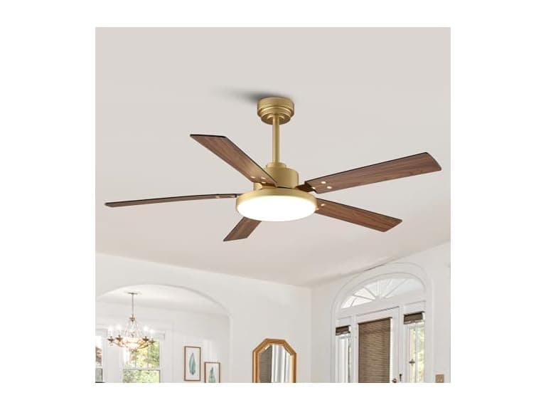 Parrot Uncle Ceiling Fan w/ Light & Remote, 52 Inch