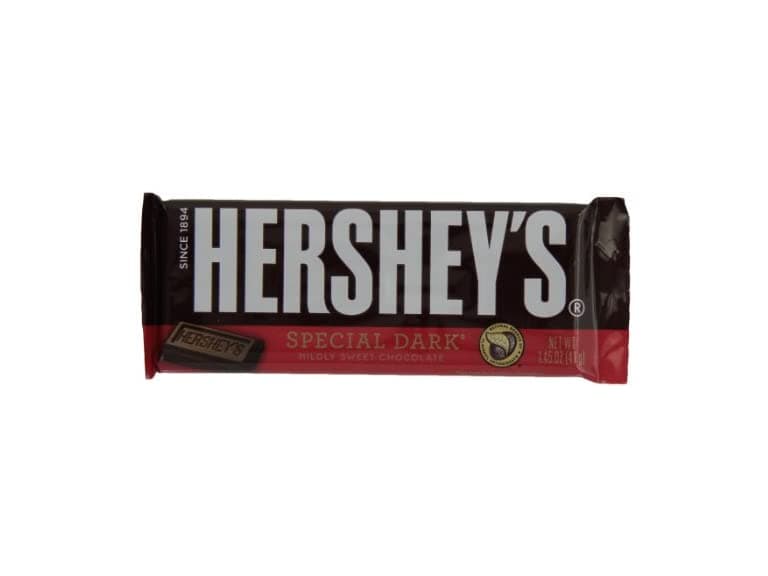 Hersheys Special Dark Choc Bars 1.45oz 36ct