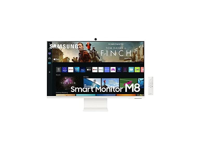 Samsung 32" M80B 4k Smart Monitor | Warm White (Factory Reconditioned)
