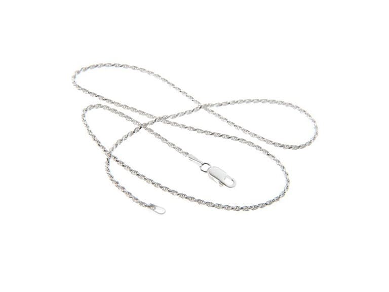 Yeidid Italian Sterling Silver Rope Chains 16-30"