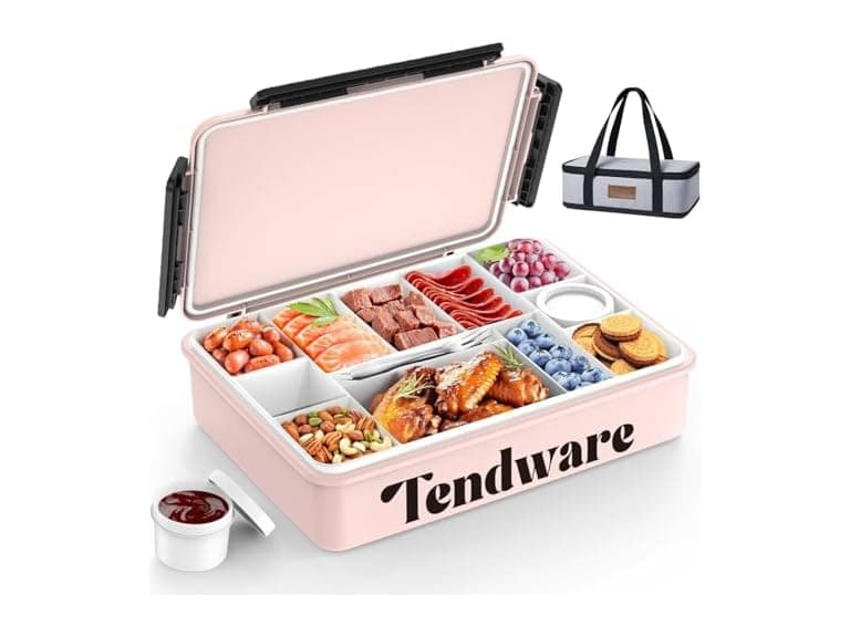 Tendware Portable Snackle Box Container