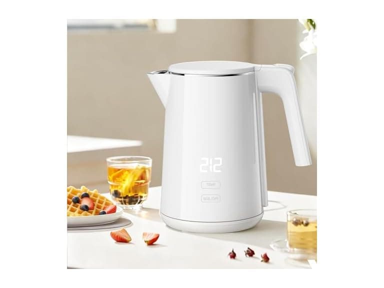 ZKBHOME 1.0L White Kettle