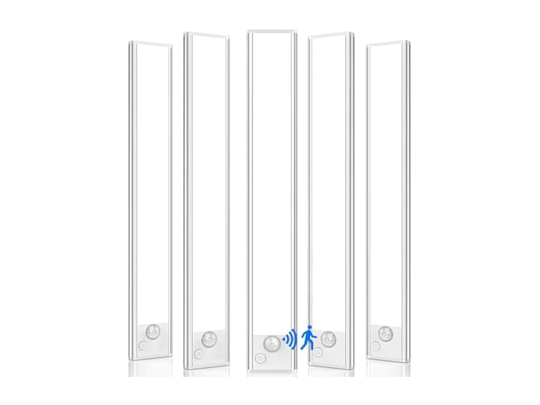 VerRon 5 Pack Under Cabinet Lighting 6500K