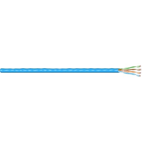 Woods 56918945 Category 6 Blue... 23AWG, CMR, 4 Pairs, 500 Feet