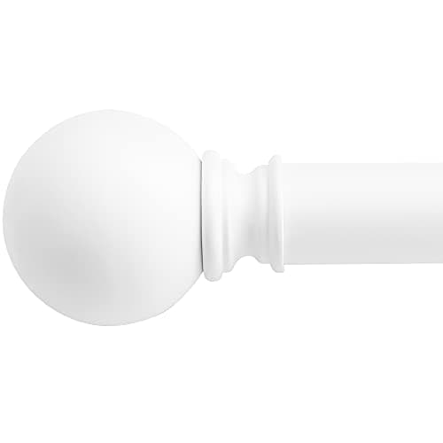 NICETOWN Single Drapery Curtai...h for French Door, Matte White