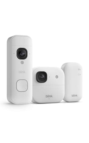 Blink Battery Doorbell 2K+ (newest model) and Outdoor 2K+ (newest model) — Wireless smart security, 2K video, enhanced audio. Sync Module Core included -  for $35