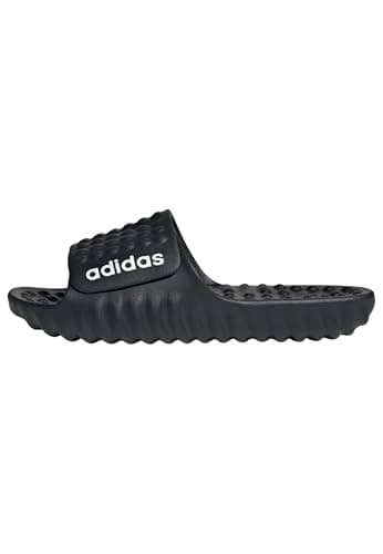 adidas Unisex-Adult Adissage 360Rec, Black/White/Black, 15