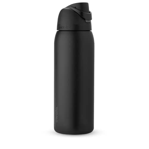 40-Oz Owala FreeSip Insulated Stainless Steel Water Bottle with Straw (Very, Very Dark) $31.99 + Free Shipping w/ Prime or on $35+