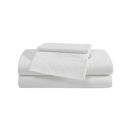 Eddie Bauer Queen Sheet Set, W...rcale Weave (Off-White, Queen)