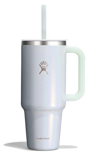 Hydro Flask Travel Tumbler wit...ss Steel in 40 Oz Glimmer Blue