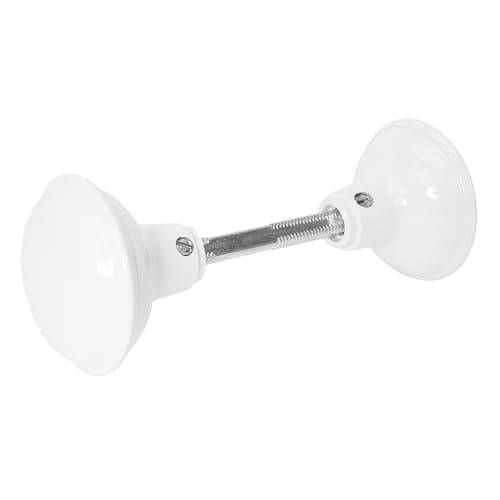 Prime-Line E 2319 Solid Brass ... Diameter, White (Single Pack)