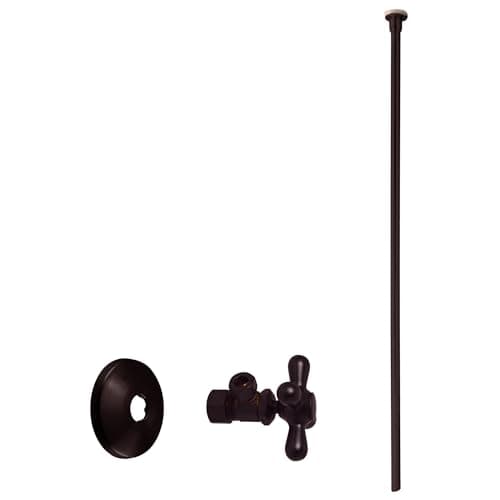 Westbrass D105KFHX-12 5/8" x 3... for Toilet, Oil Rubbed Bronze
