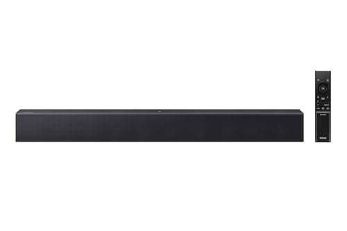 $79.99 - Samsung B-Series Soundbar HW B400F 2.0 ch Soundbar with Built in Subwoofer (2025 Model) One Remote Control, Surround Sound Expansion, Voice Enhance Mode