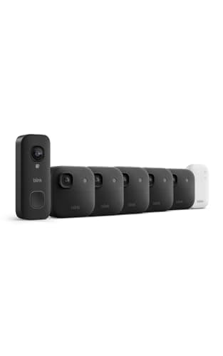 Blink Wired Doorbell 2K+ (all-new) and Outdoor 2K+ (newest model) — 2K video, enhanced audio. Sync Module Core included - 5 Cameras + Video Doorbell - (Black) $166.99 @Amazon