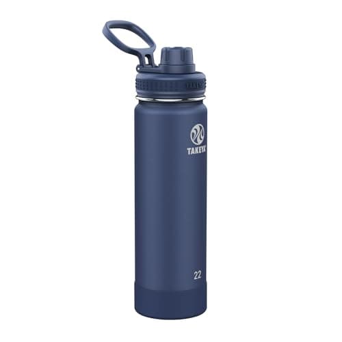 Takeya Actives Stainless Steel...p Holders, 22 oz/Midnight Blue