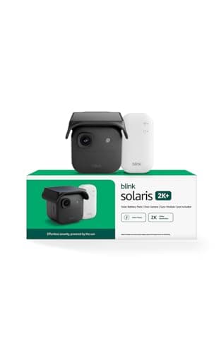 Blink Solaris 2K+ (newest mode...uded — 1 camera system (Black)