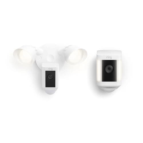 Ring Floodlight Cam Plus with ...tlight Cam Plus, Battery White