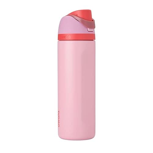 24-Oz Owala FreeSip Insulated Stainless Steel Water Bottle (Various Colors) $24