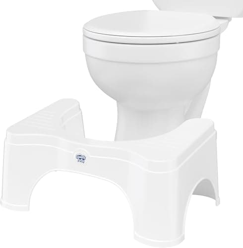 Squatty Potty Original Toilet ...ol 2.0 Base 7", White, 1 Count