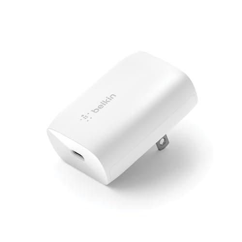 Belkin USB C Charger Block 30W...ntendo Switch 2 & More - White