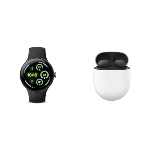Google Bundle - Pixel Watch 3 ...xel Buds Pro 2 Earbuds (Hazel)