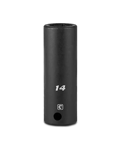 Capri Tools 3/8 in. Drive 14 m... Impact Socket, black (5-3214)