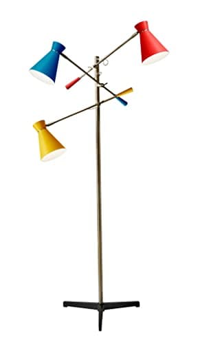 ADESSO Lyle 3-Arm Floor Lamp