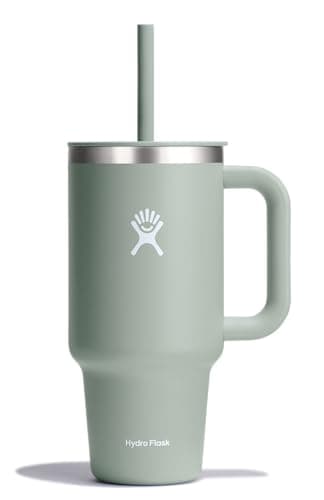 32-Oz Hydro Flask Travel Tumbler Stainless Steel Insulated Cup (Agave) $17.50