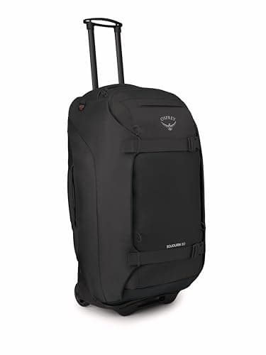 Osprey Sojourn 28"/80L Wheeled...l Backpack with Harness, Black