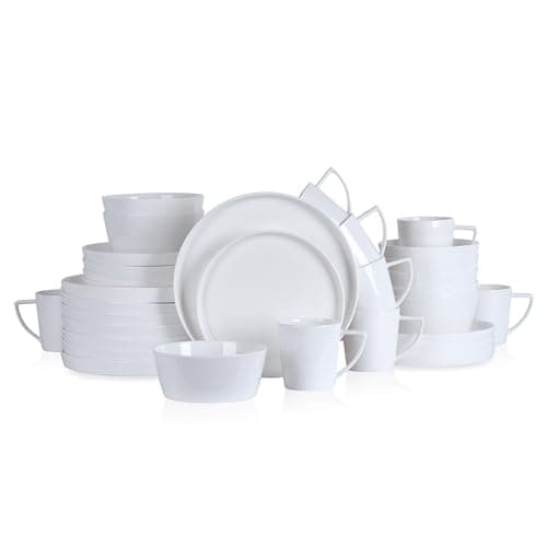 Stone Lain Madeline Formal Bon... 32 Piece Service for 8, White