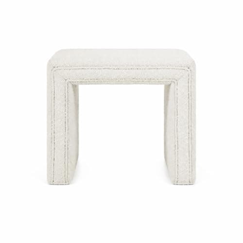 HomePop Modern Channel Tufted ... Room & Bedroom - Cream Boucle