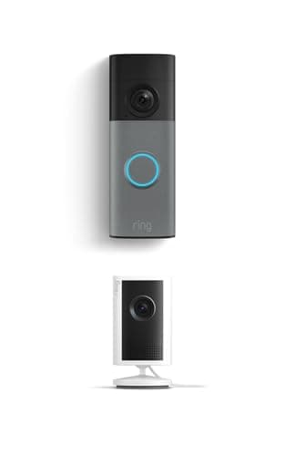 Ring Battery Doorbell & Indoor Cam Plus Bundle for $70 + free shipping