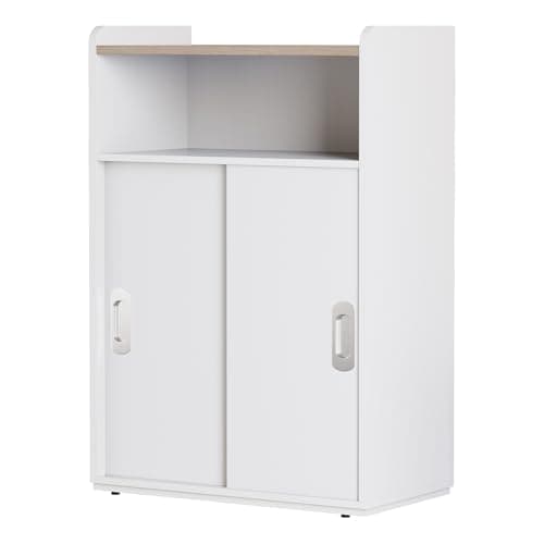 PROXRACER Adjustable Storage C...binet for Small Spaces (White)