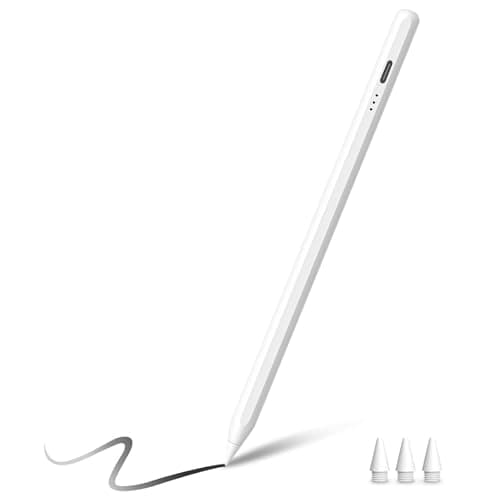 Stylus Pen for Apple iPad (2026-2018),Tilt Sensitivity Palm Rejection Fast Charge Stylus Pencil,iPad Pencil for i Pad 11th A16/10/9/8/7/6th & Pro 13/12.9/11(M5/M4) & Air 13/11(M3/M2)&Mini A17 Pro/6/5