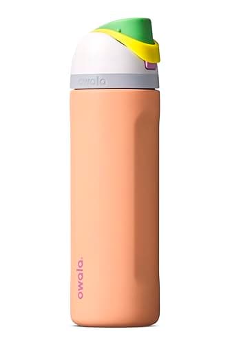 24-oz Owala FreeSip Insulated Stainless Steel Water Bottle w/ Straw $24