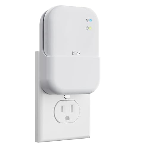 Outlet Wall Mount for Blink Sync Module XR, 2-in-1 Charging Station(Mount & Charger) - Space-Saving Bracket for Blink Security Camera, Easy Installation & Flexible Placement
