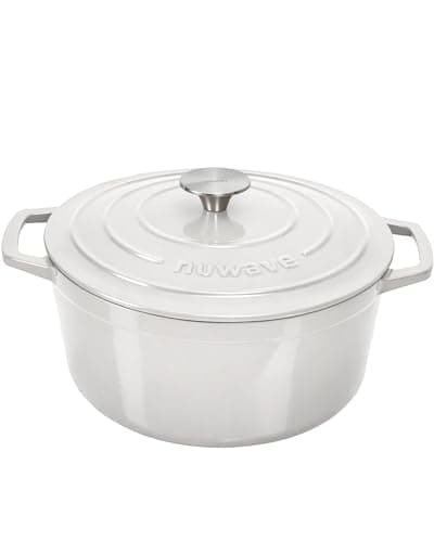 Nuwave 6QT Healthy Enameled Ca...ad Baking, Braise, Stew, Roast
