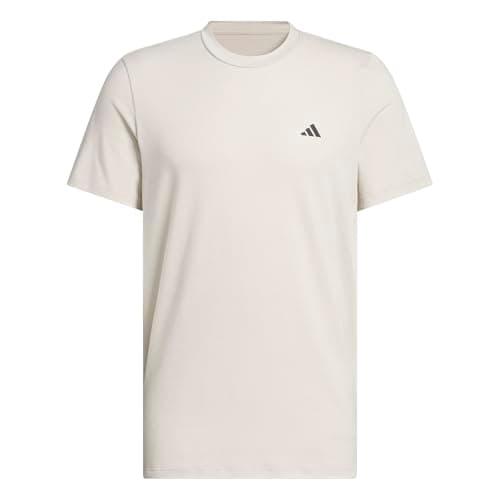 adidas Men's Axis Training T-Shirt, Wonder Alumina, Medium