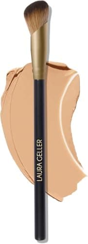 LAURA GELLER NEW YORK Cosmetic Professional Makeup Brushes - Cruelty-Free - 17 Angled Precision Concealer Brush