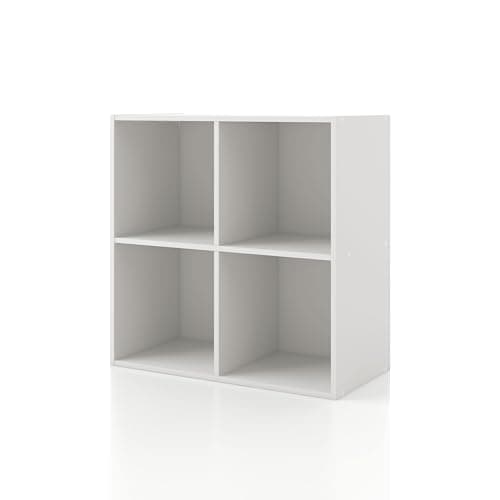Homes: Inside + Out Apexa 4-Cu...oom Decor & Home Office, White