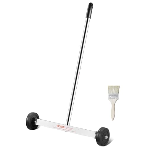 VEVOR Magnetic Sweeper with Wh...asy Cleanup of Workshop Garage