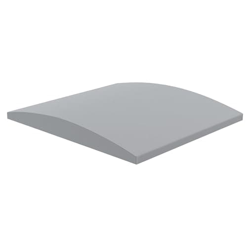 FoamJoy Sofa Cushion Support, Couch Cushion Support for Sagging Couch Seat, Couch Replacement Insert, 20"x20"x2", High Density Foam Furniture Seat Sagging Repair, Trapezoid 40D, Grey Set of 1