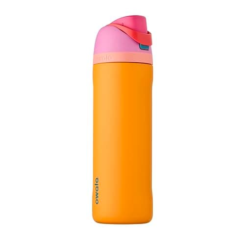 $23.99* | 24-Oz Owala FreeSip Insulated Stainless Steel Water Bottle w/ Straw at Amazon