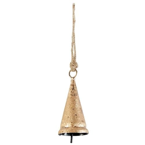 47th & Main Rustic Hanging Bel... Bell for Décor, X-Small, Cone